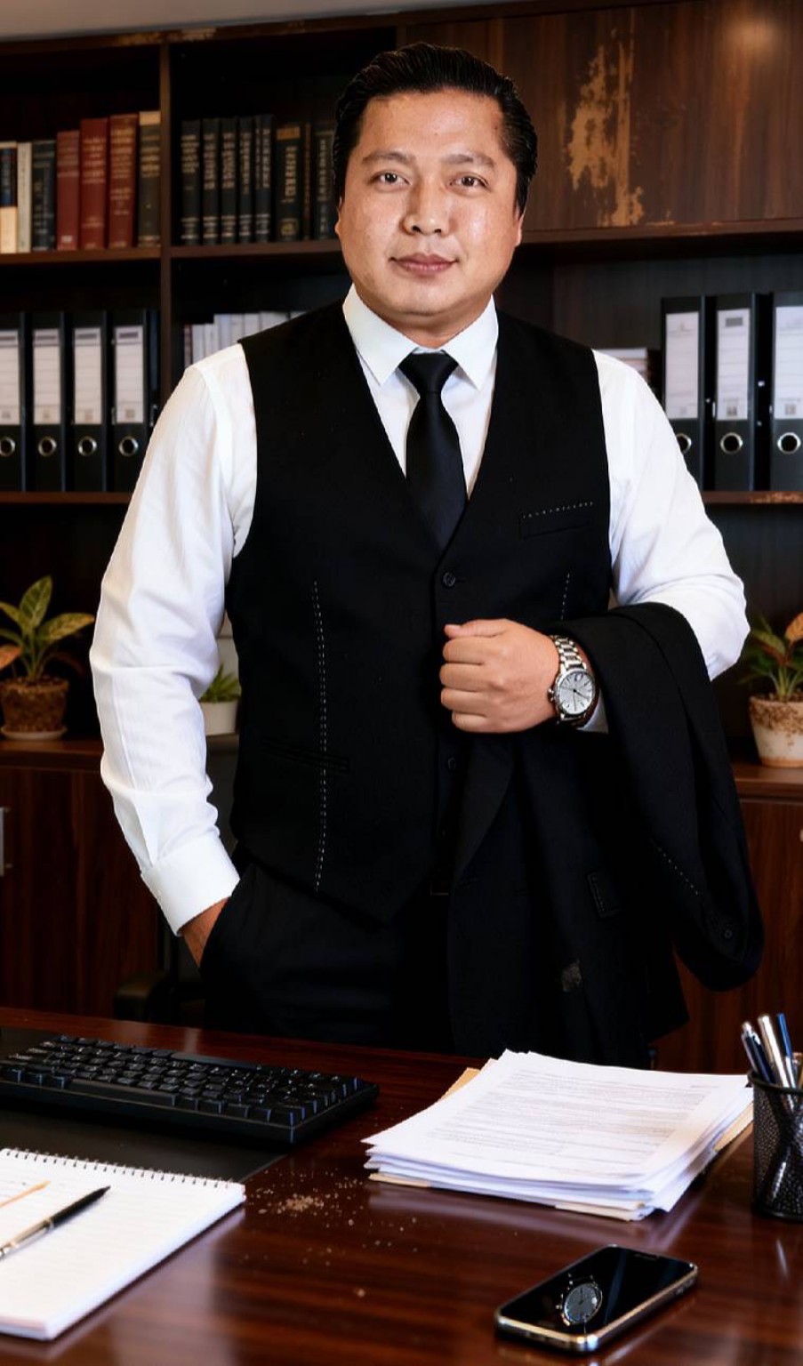Coach Bank ภาพบุคคลในชุดวิทยากร